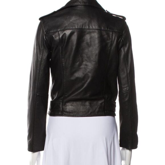 All Saints Biker Leather Jacket - Picture 3 of 3